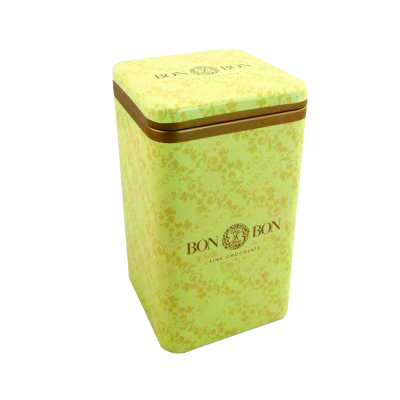 Tea tin container